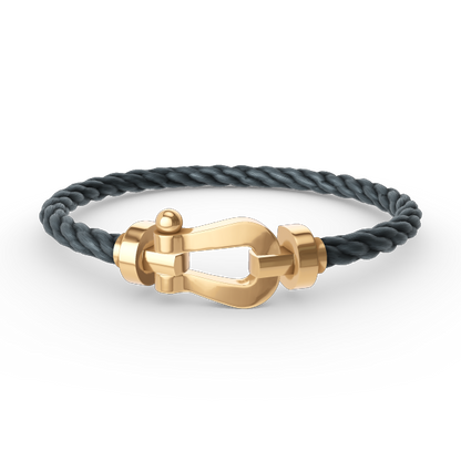 [Clover Jewelery]FORCE GROSSES HUFEISENARMBAND OHNE DIAMANT GOLD