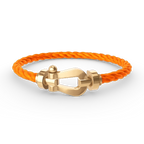 [Clover Jewelry]ホースシューブレスレット ゴールド ラージ