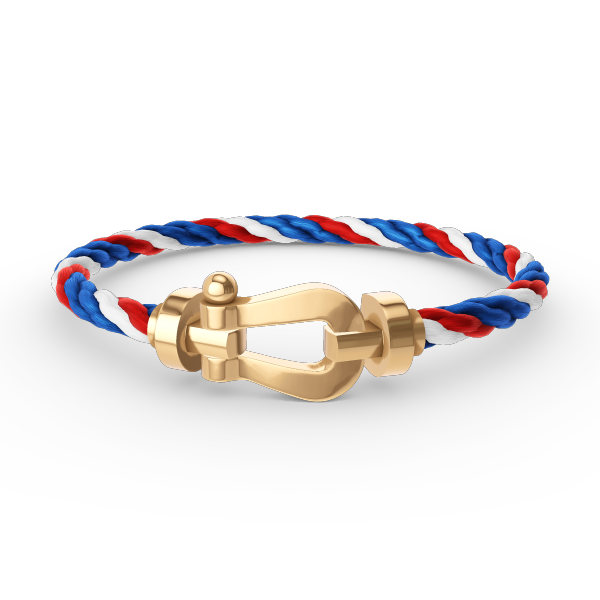 [Clover Jewelry]ホースシューブレスレット ゴールド ラージ