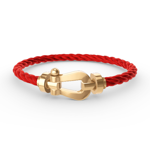 [Clover Jewelry]FORCE LARGE HORSESHOE NO DIAMOND BRACELET GOLD