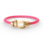[Clover Jewelry]ホースシューブレスレット ゴールド ラージ
