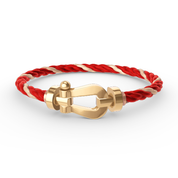 [Clover Jewelry]ホースシューブレスレット ゴールド ラージ