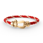 [Clover Jewelry]ホースシューブレスレット ゴールド ラージ