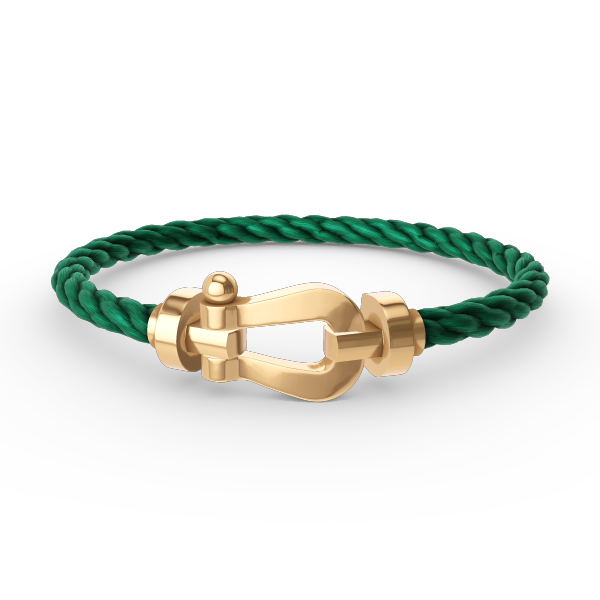 [Clover Jewelry]ホースシューブレスレット ゴールド ラージ