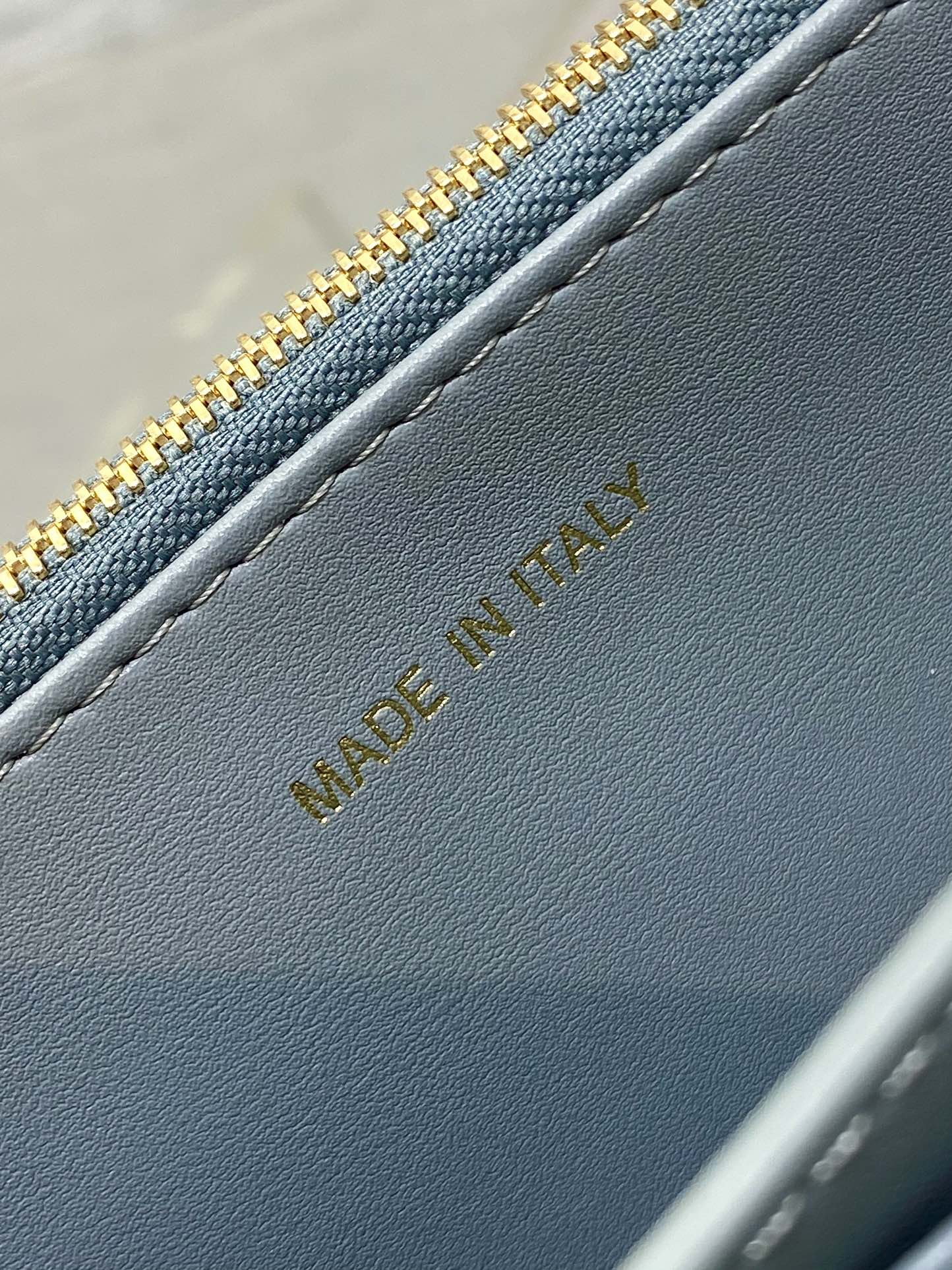 MISS CARO MINI BAG 17 IN OSLO GREY MACROCANNAGE LAMBSKIN