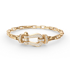 [Clover Jewelry]ホースシュークラスプ ブレスレット