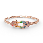 [Clover Jewelry]ホースシュークラスプ ブレスレット