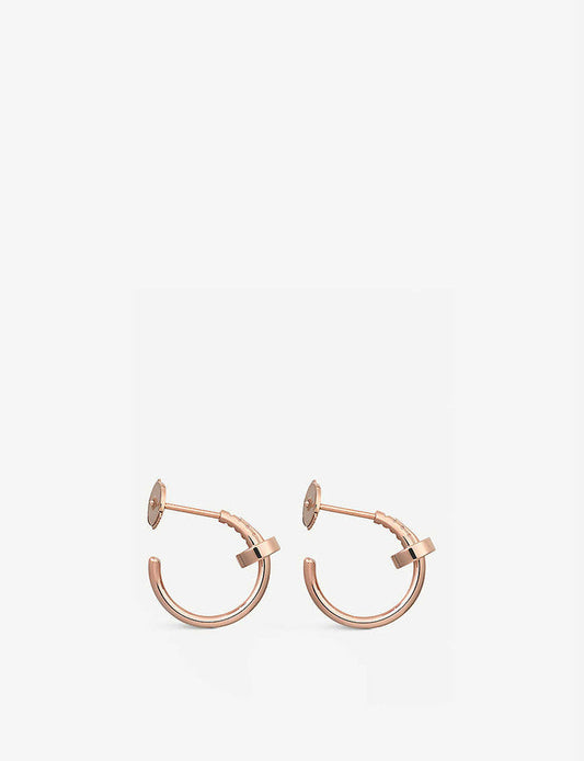 [Clover Jewelery]JUSTE EARRINGS PINK GOLD