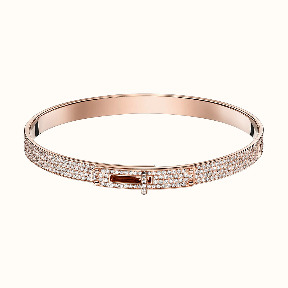 [Clover Jewelery]KELLY BRACELET DIAMOND PAVED