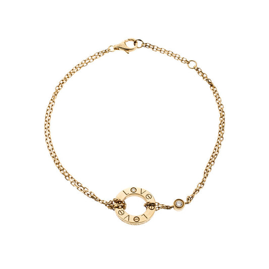 [Clover Jewelery]LOVE BRACELET 2 DIAMOND