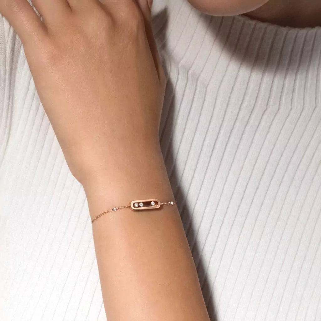 [Clover Jewelry]Baby Move Diamond Bracelet
