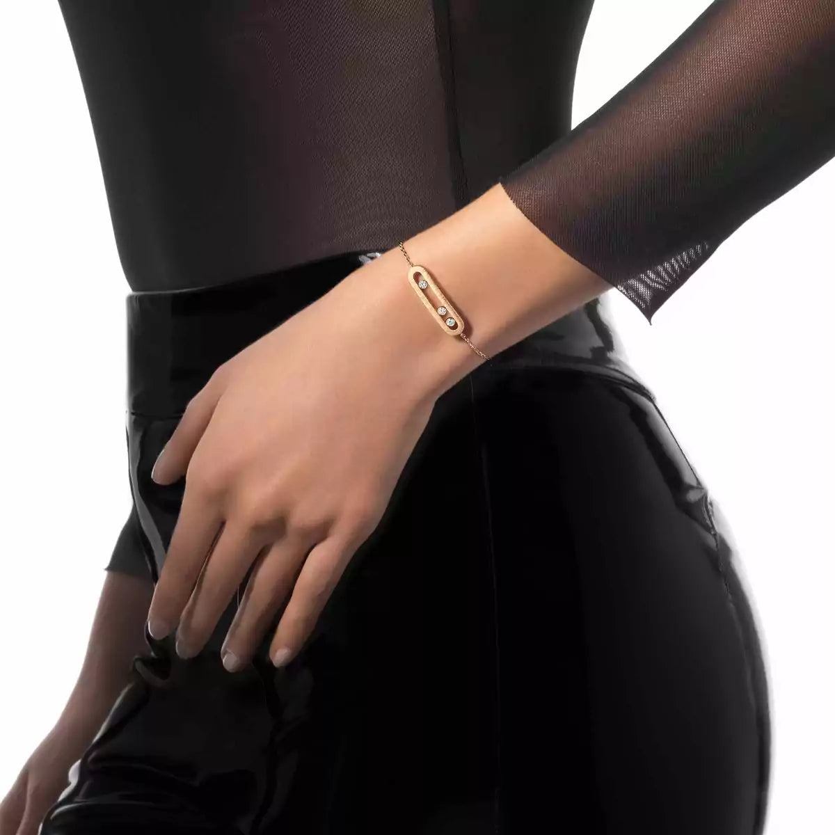 [Clover Jewelry]Move Classique Ciselé bracelet