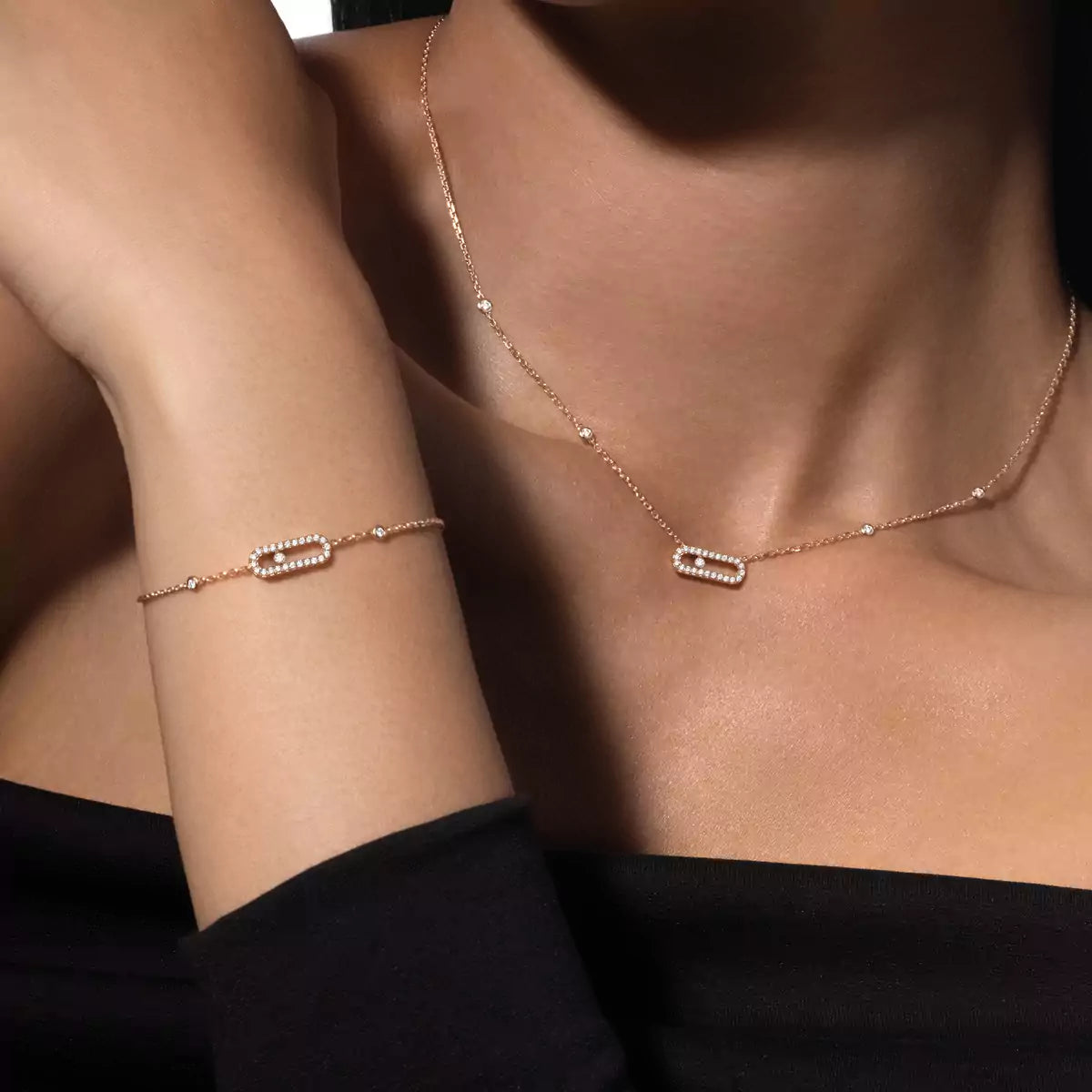 [Clover Jewelry]Move Uno Necklace