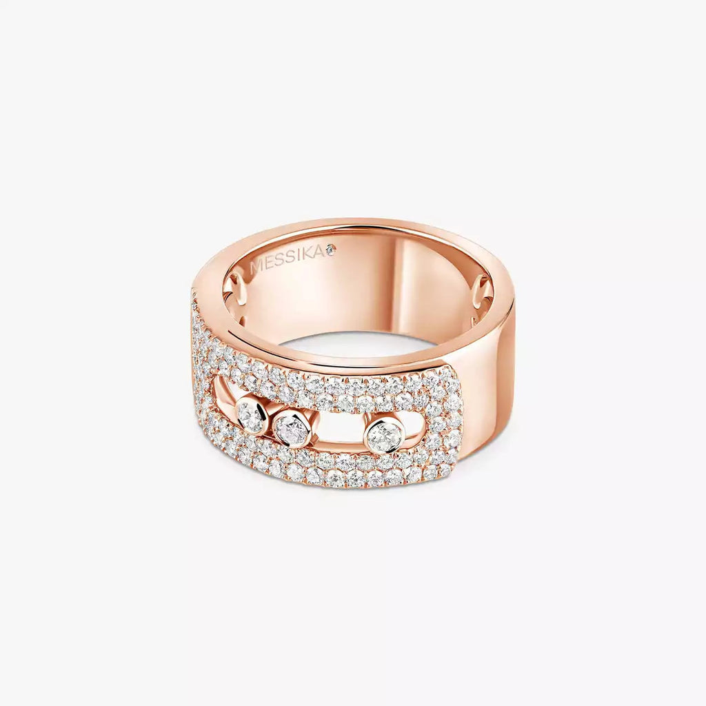 [Clover Jewelry] Move Noa Diamond Pave_ Ring