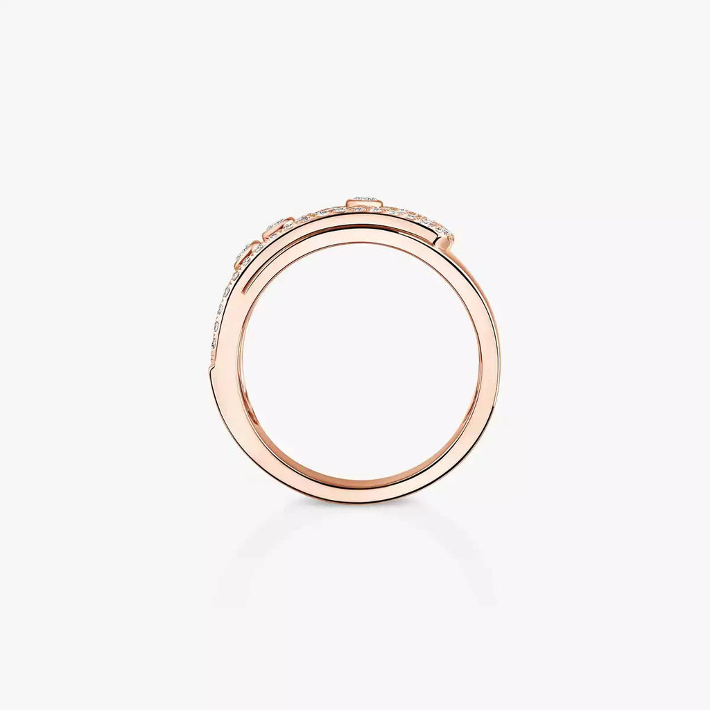 [Clover Jewelry] Move Noa Diamond Pave_ Ring