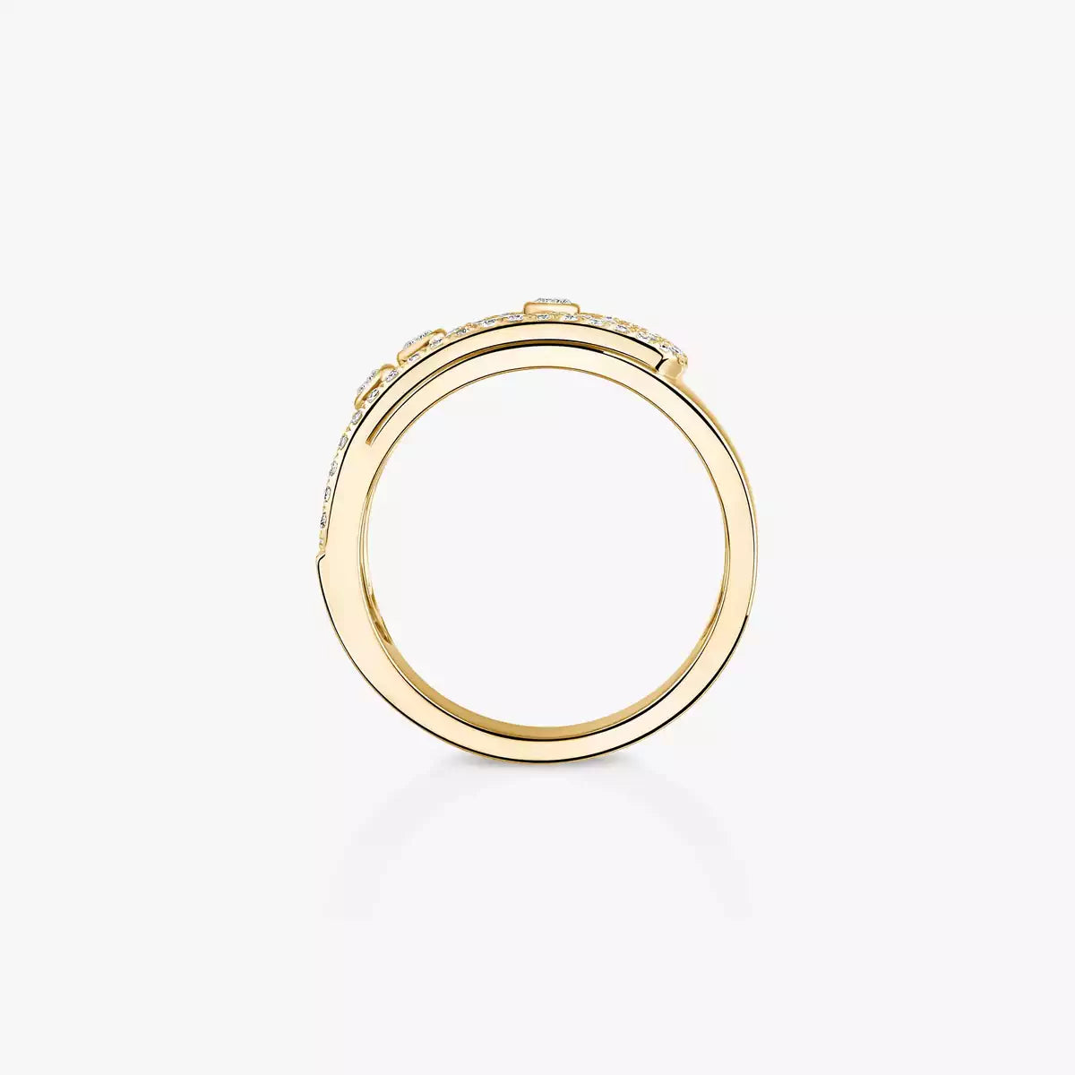 [Clover Jewelry] Move Noa Diamond Pave_ Ring