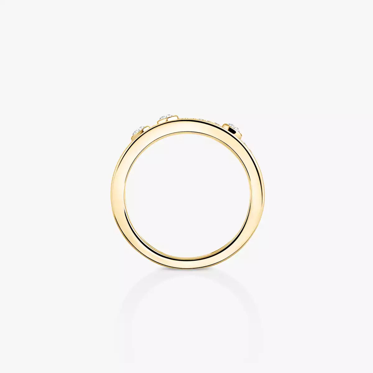 [Clover Jewelry]Move Romane Diamond Ring