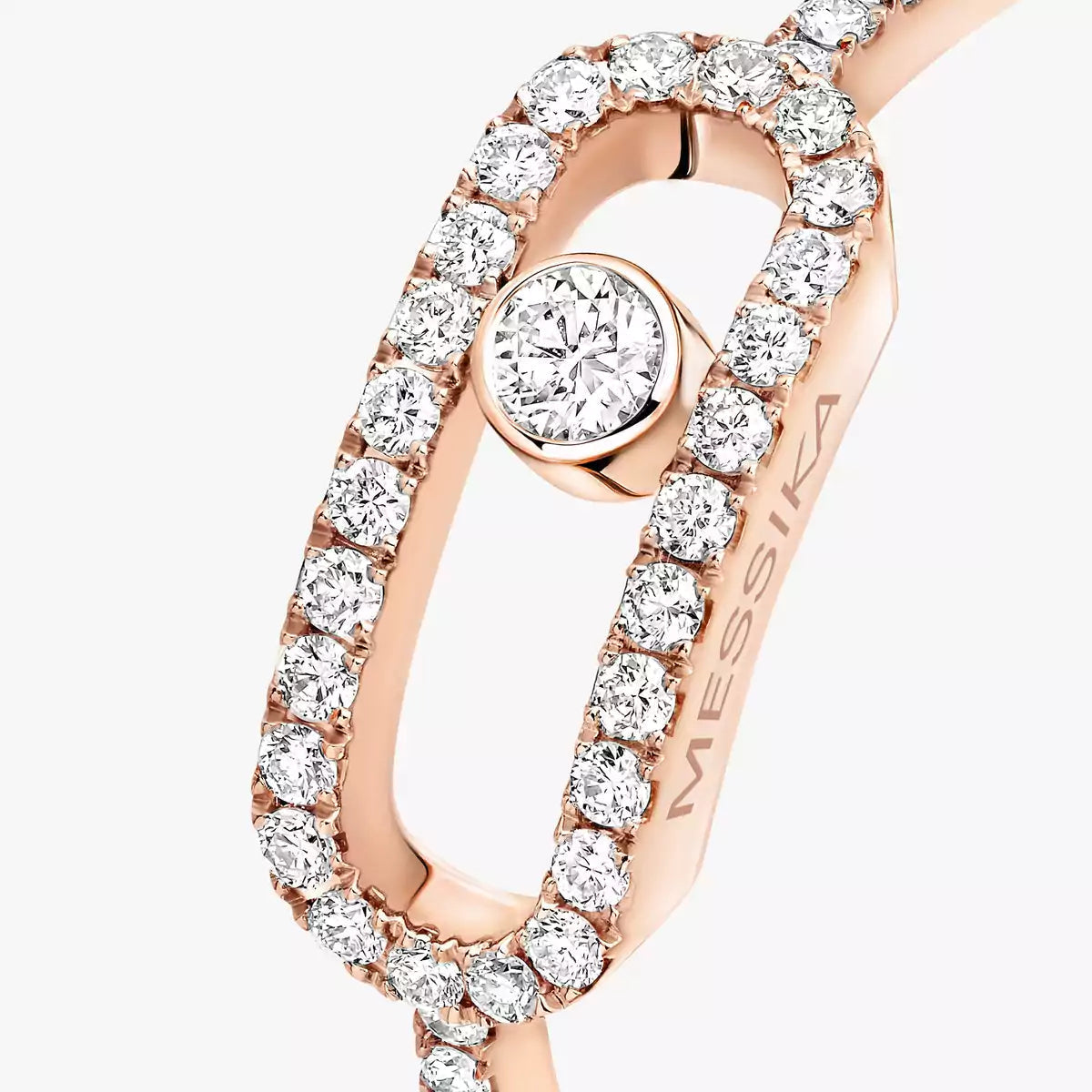 [Clover Jewelry]Move Uno Diamond Ring in Gold