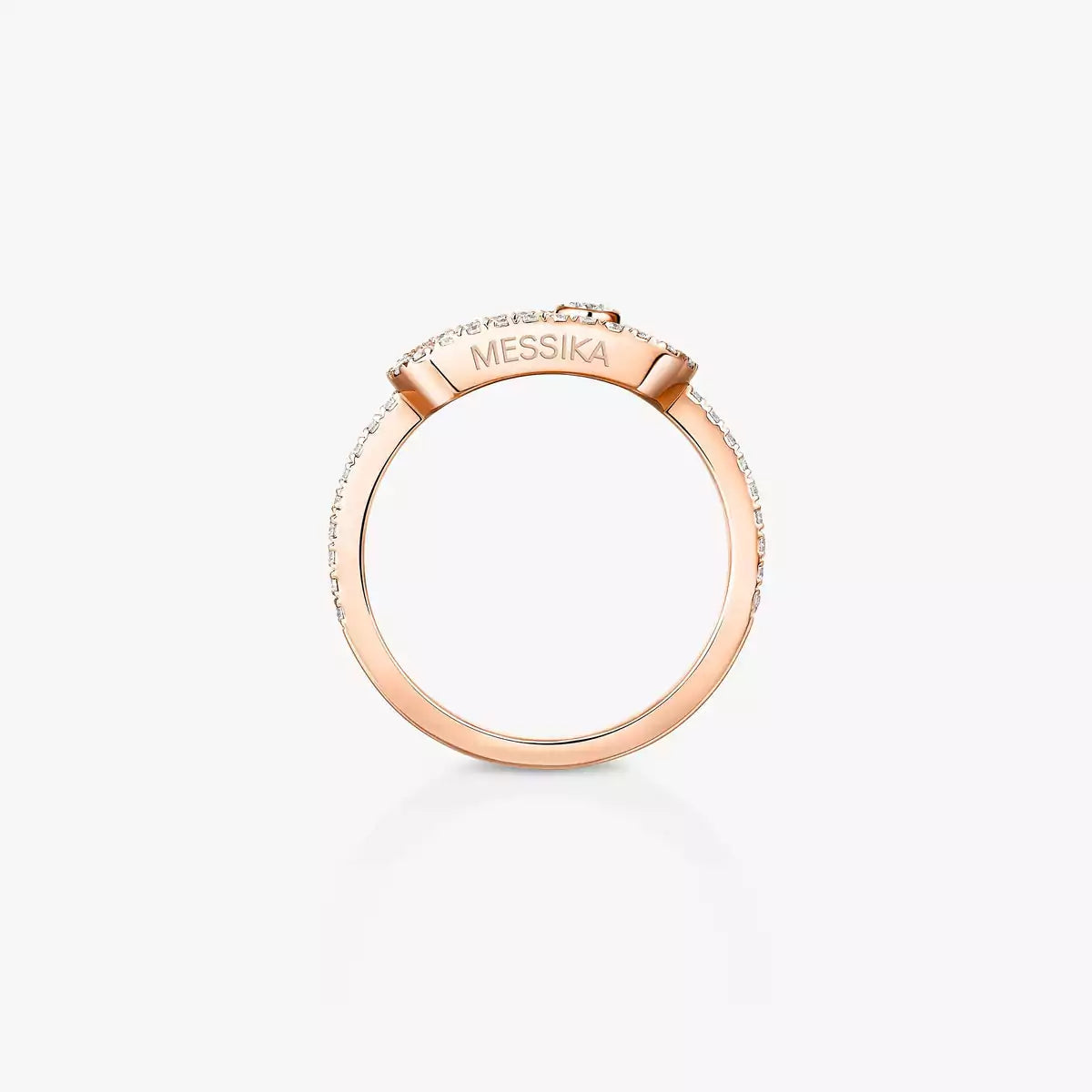 [Clover Jewelry]Move Uno Diamond Ring in Gold