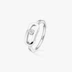 [Clover Jewelry]Move Uno Diamond Ring in Gold