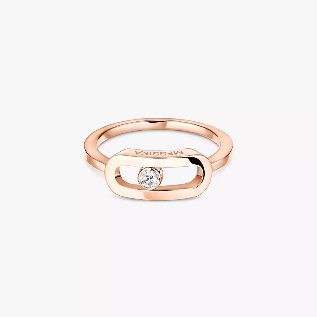 [Clover Jewelry]Move Uno Diamond Ring in Gold