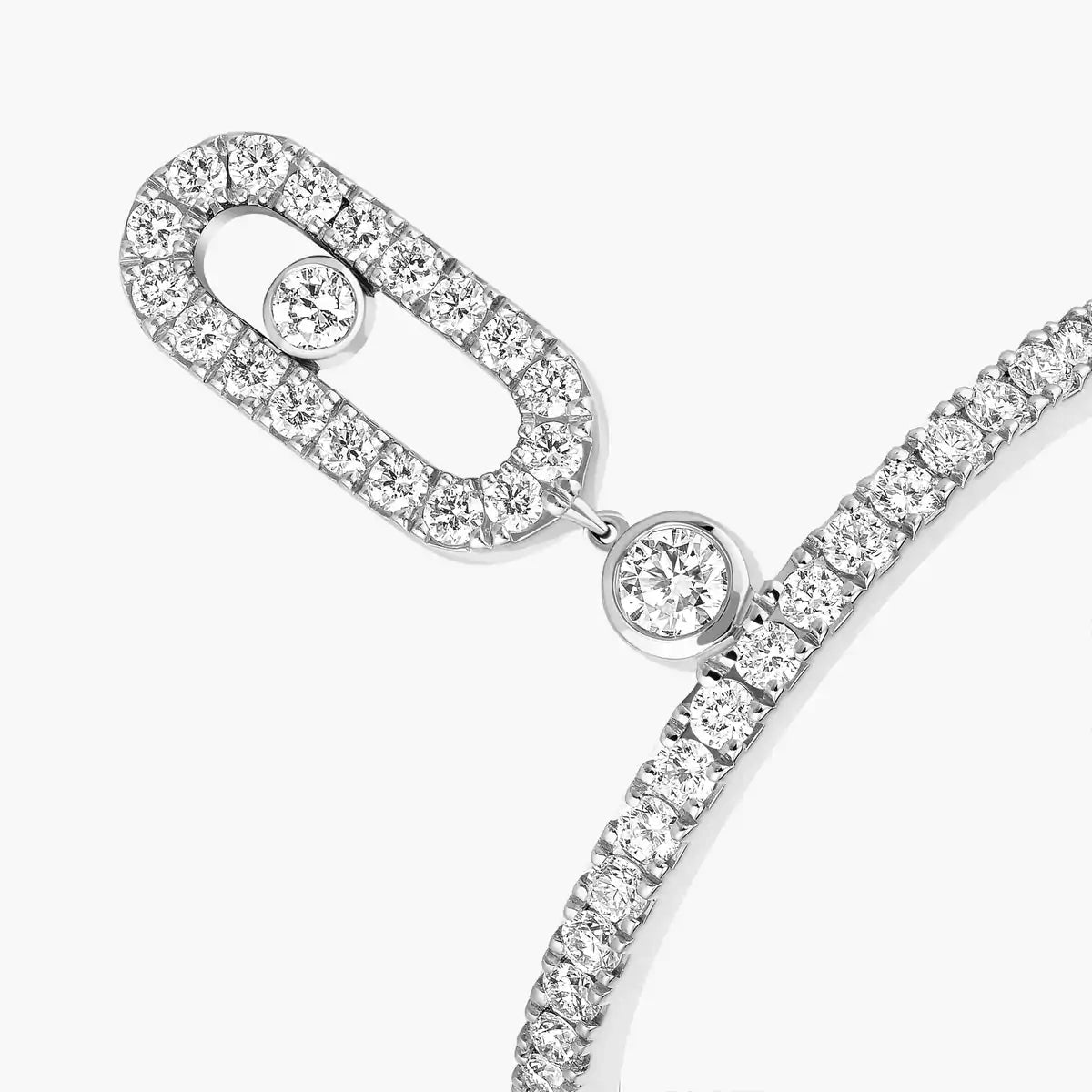 [Clover Jewelry]Move Uno Diamond Ring