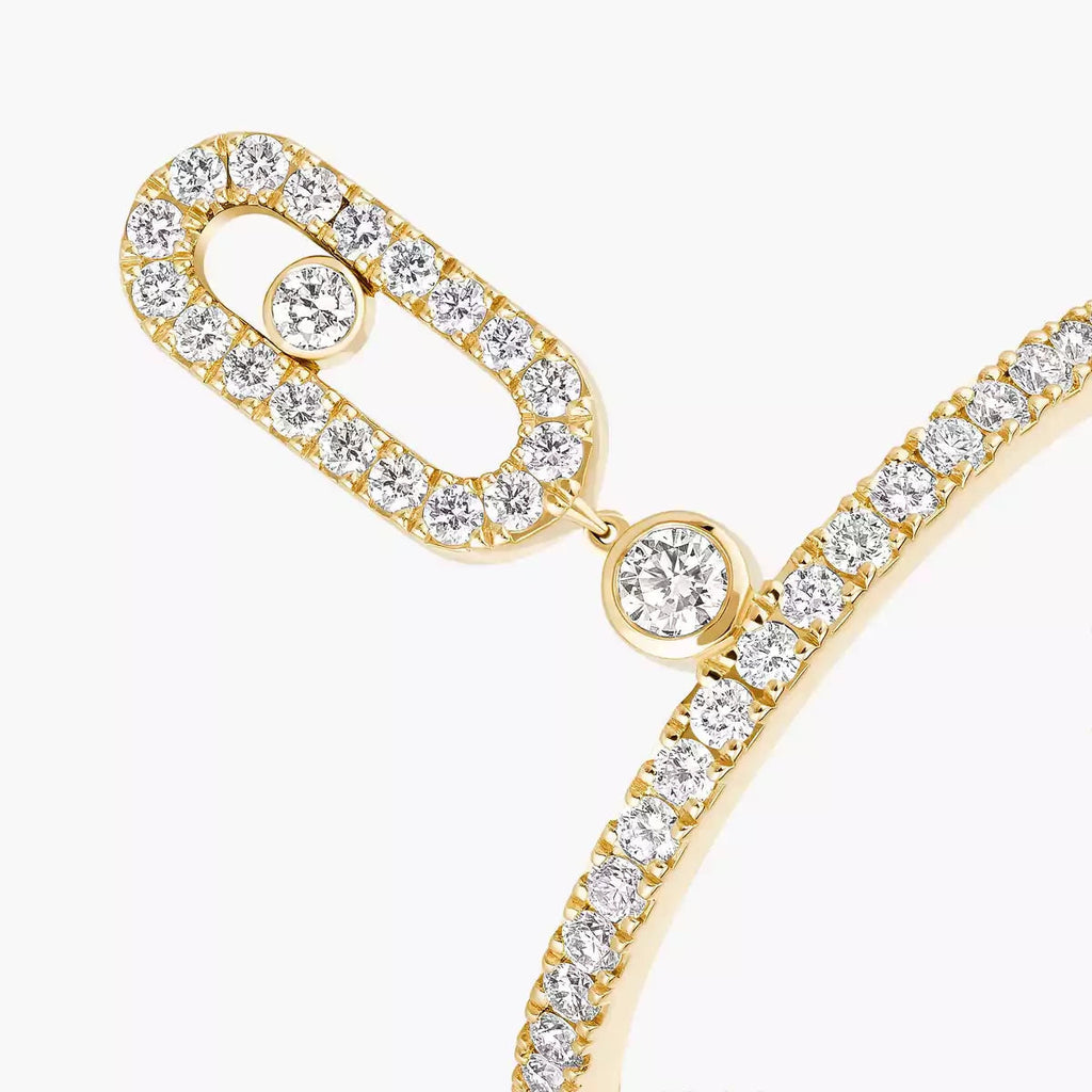 [Clover Jewelry]Move Uno Diamond Ring