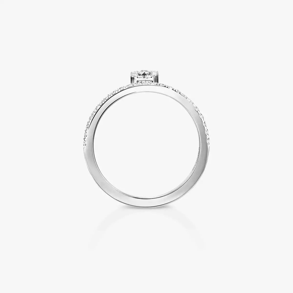 [Clover Jewelry]Move Uno Diamond Ring