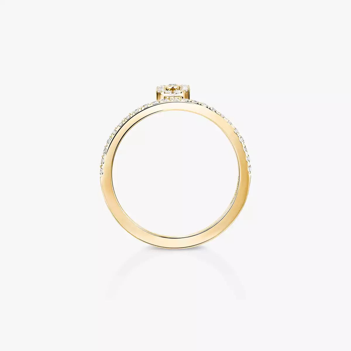 [Clover Jewelry]Move Uno Diamond Ring