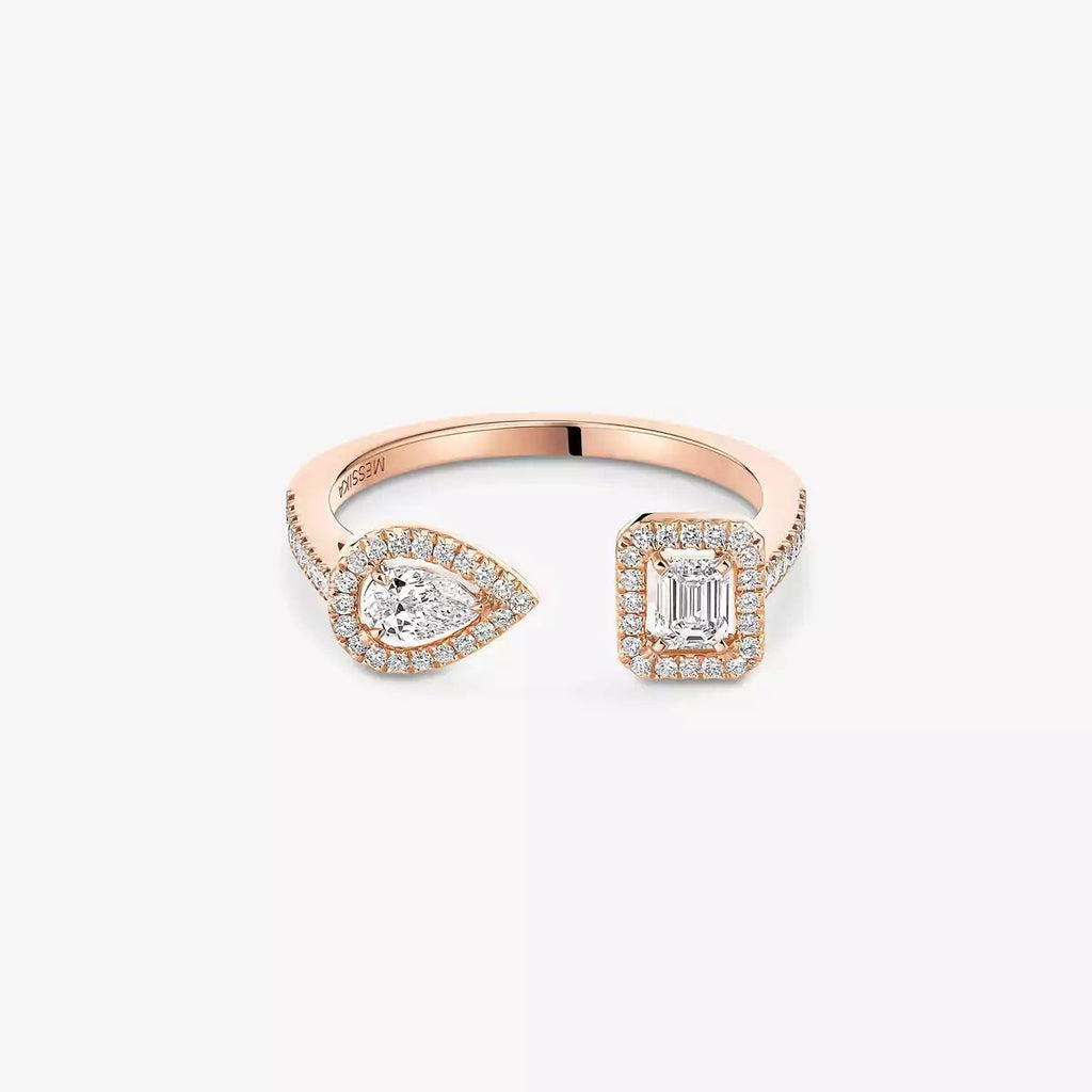 [Clover Jewelry]My Twin Toi Gold Diamond Ring