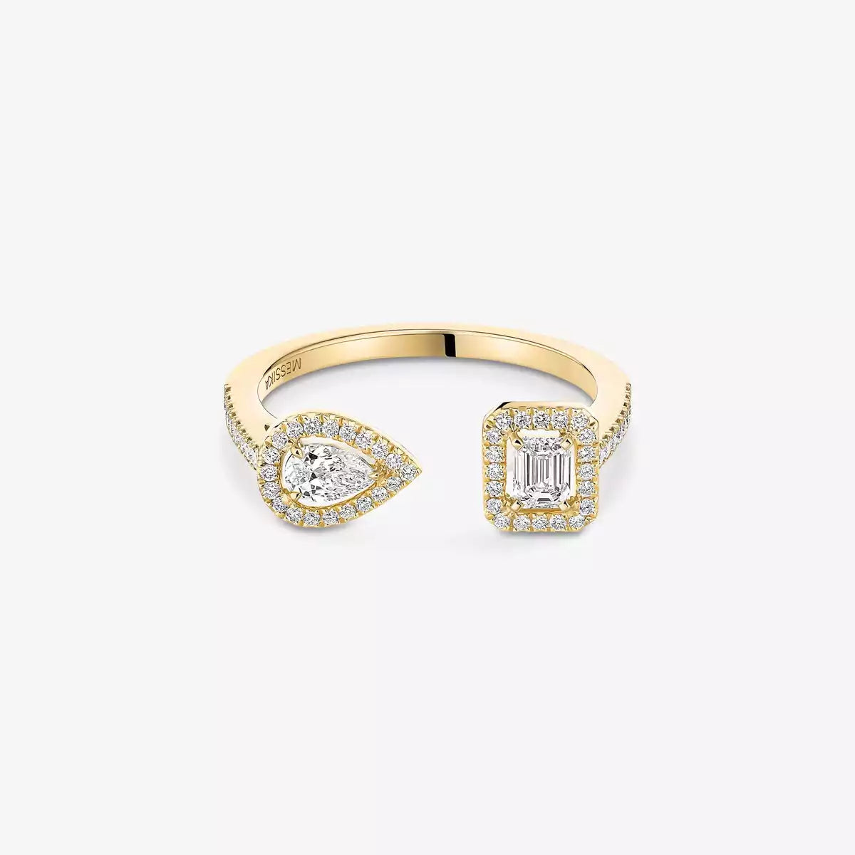 [Clover Jewelry]My Twin Toi Gold Diamond Ring