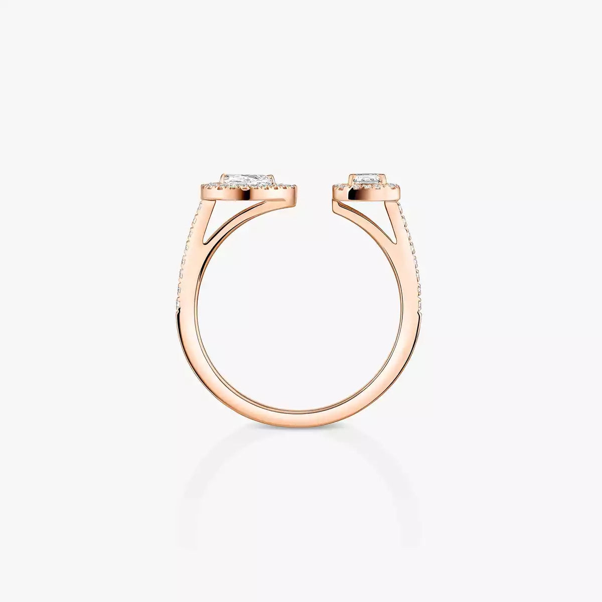 [Clover Jewelry]My Twin Toi Gold Diamond Ring