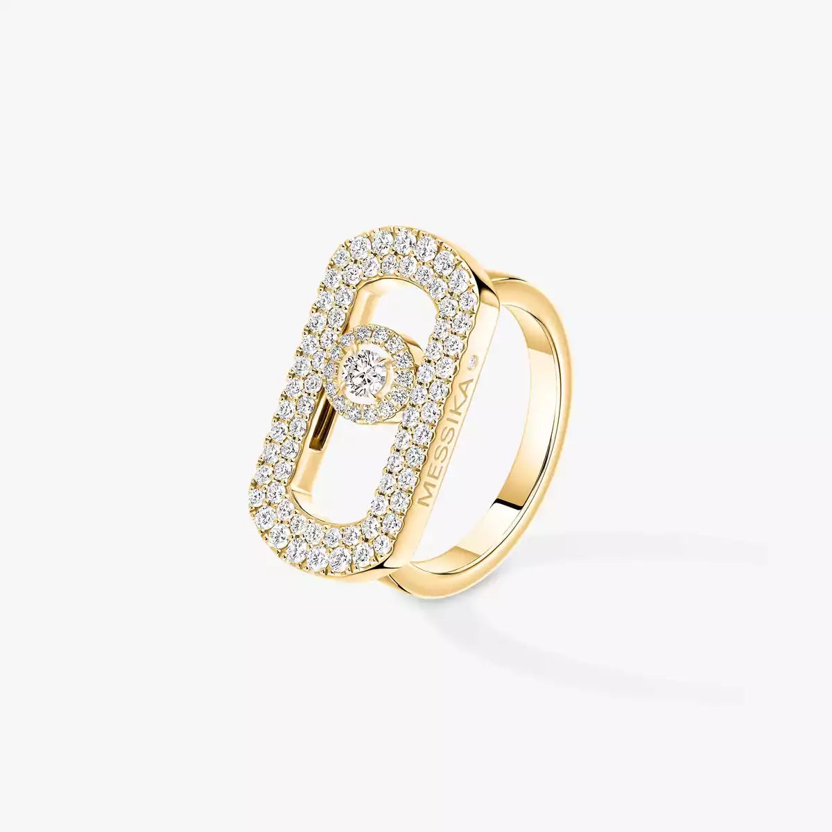[Clover Jewelry]So Move Pave_-Set Diamond Ring