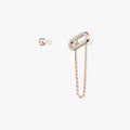 [Clover Jewelry]Move Uno Diamond Earrings