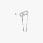 [Clover Jewelry]Move Uno Diamond Earrings