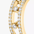 [Clover Jewelry]Diamond Pave_ Hoop Earrings Move