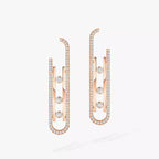 [Clover Jewelry]Diamond Pendant Earrings Move 10Th
