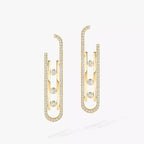 [Clover Jewelry]Diamond Pendant Earrings Move 10Th