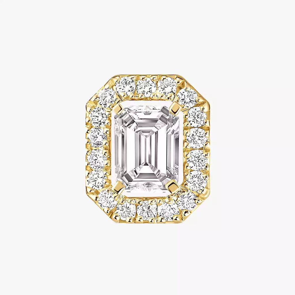 [Clover Jewelry]Diamond Earrings 0,10ct My Twin 1+2