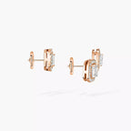 [Clover Jewelry]Diamond Earrings 0,10ct My Twin 1+2