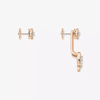 [Clover Jewelry] My Twin Trio  Diamond Earrings