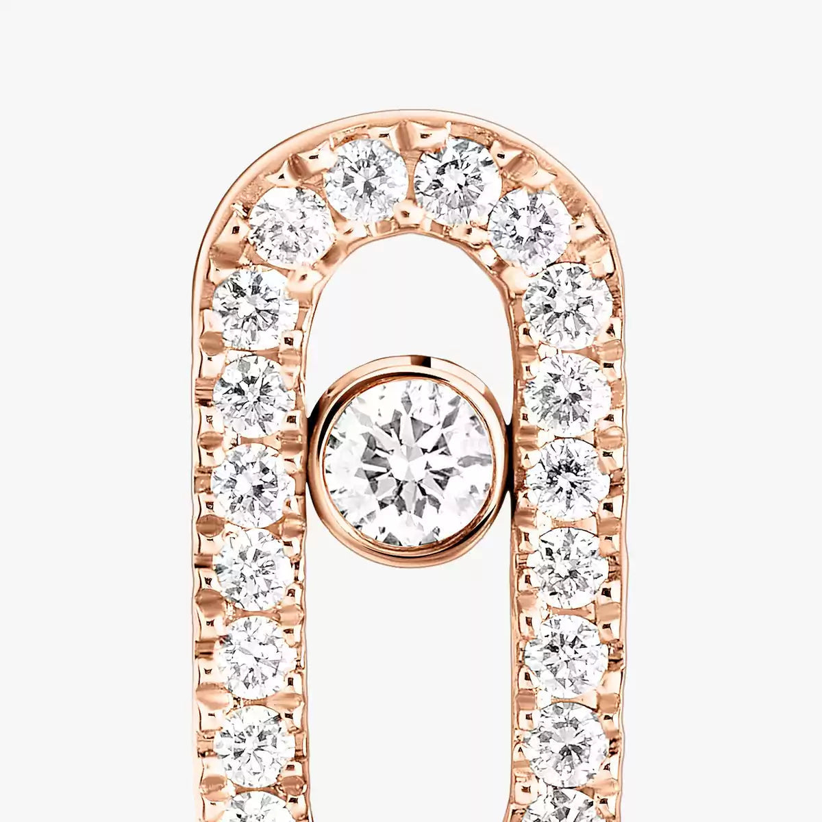 [Clover Jewelry]Move Uno Diamond Earrings