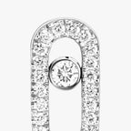 [Clover Jewelry]Move Uno Diamond Earrings