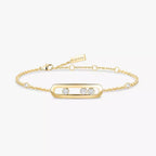 [Clover Jewelry]Baby Move Diamond Bracelet