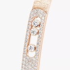 [Clover Jewelry]Move Noa Ciselé half pavé bangle