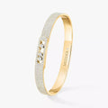 [Clover Jewelry]Move Noa Full Pavé Diamond Bangle Bracelet