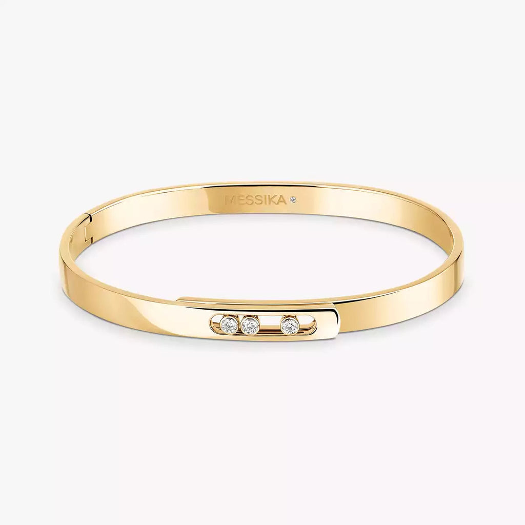 [Clover Jewelry]Move Noa Diamond Bangle Bracelet