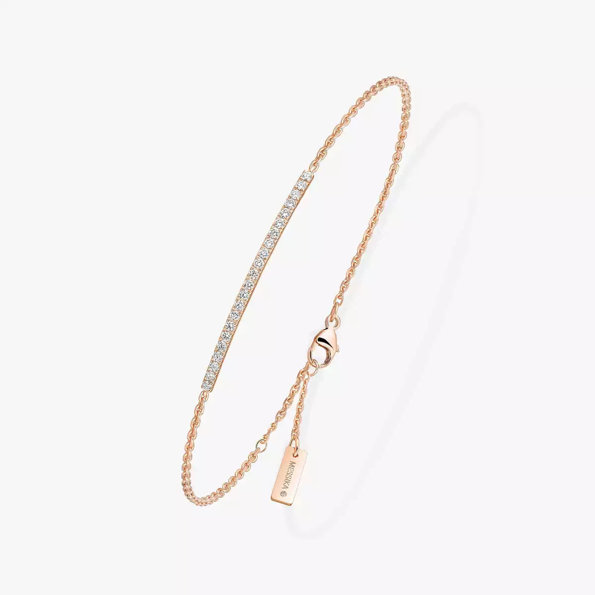 [Clover Jewelry]Diamond Thin Bangle 0.15ct My Twin Toi & Moi