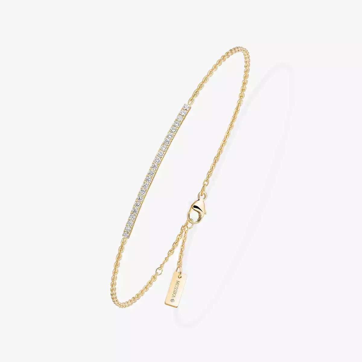 [Clover Jewelry]Diamond Thin Bangle 0.15ct My Twin Toi & Moi
