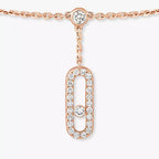 [Clover Jewelry] Move Uno pavé ankle bracelet